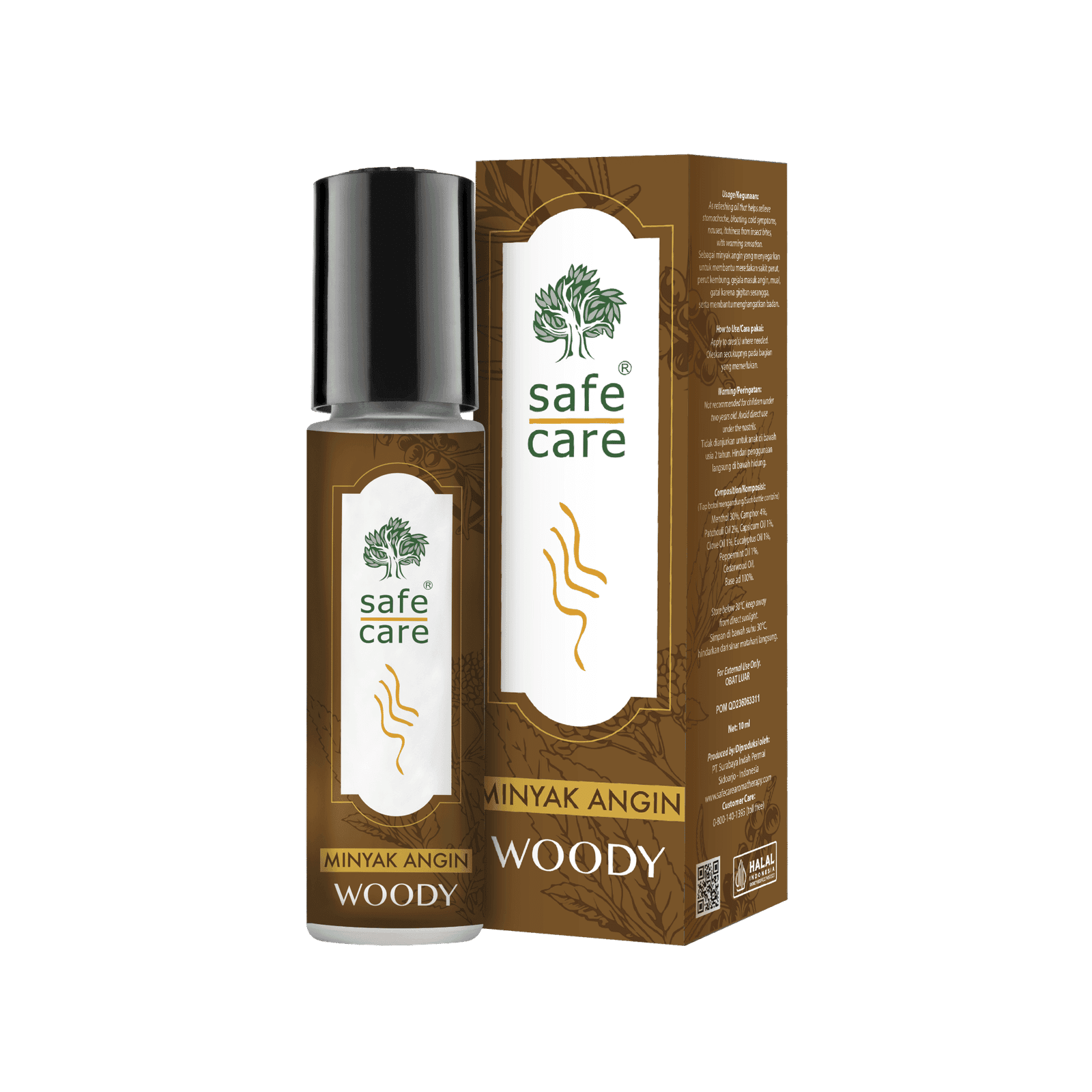 Safe Care Minyak Angin Aromaterapi Woody 10 ml – 1