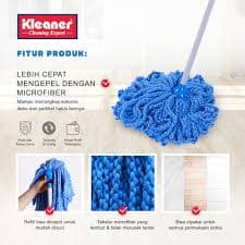 Kleaner Pel Microfiber Sumbu Bulat – 1