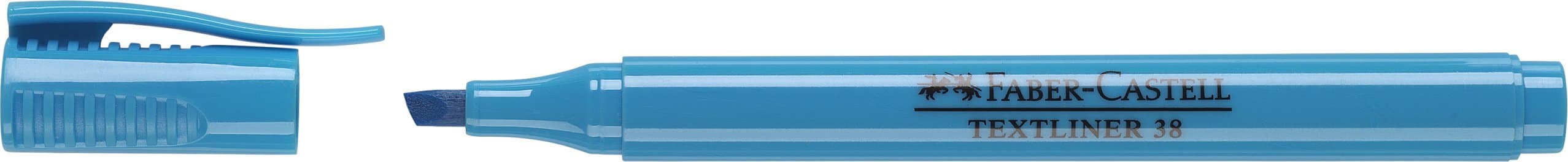 Faber Castell Textliner Pastel Warna Biru – 1