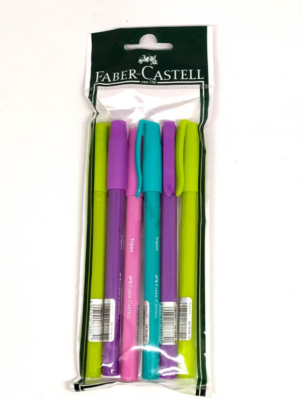 Faber Castell Tri Pen Set 6 Pouch – 1