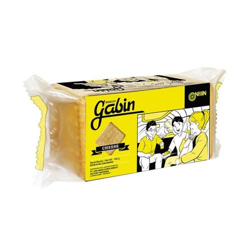 Nissin Gabin Keju 140 gr – 1