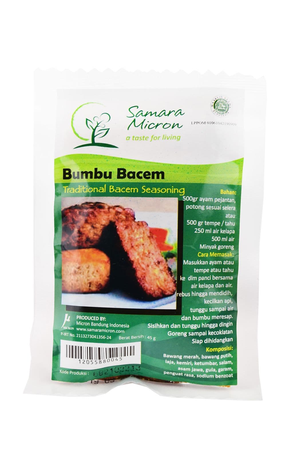 Samara Micron Bumbu Bacem 45 gr – 1