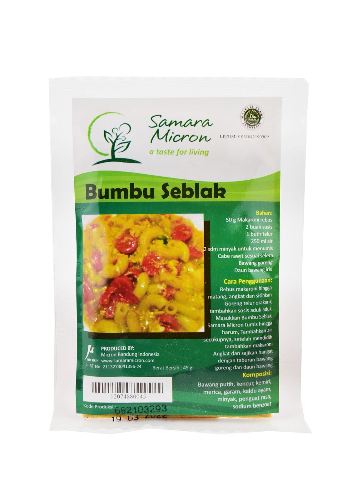 Samara Micron Bumbu Seblak 45 gr – 1