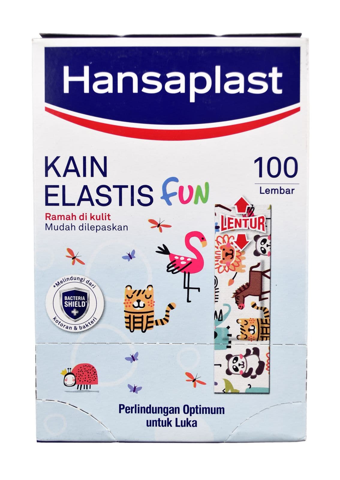 Hansaplast Kain Elastis Fun 100 Strip – 1