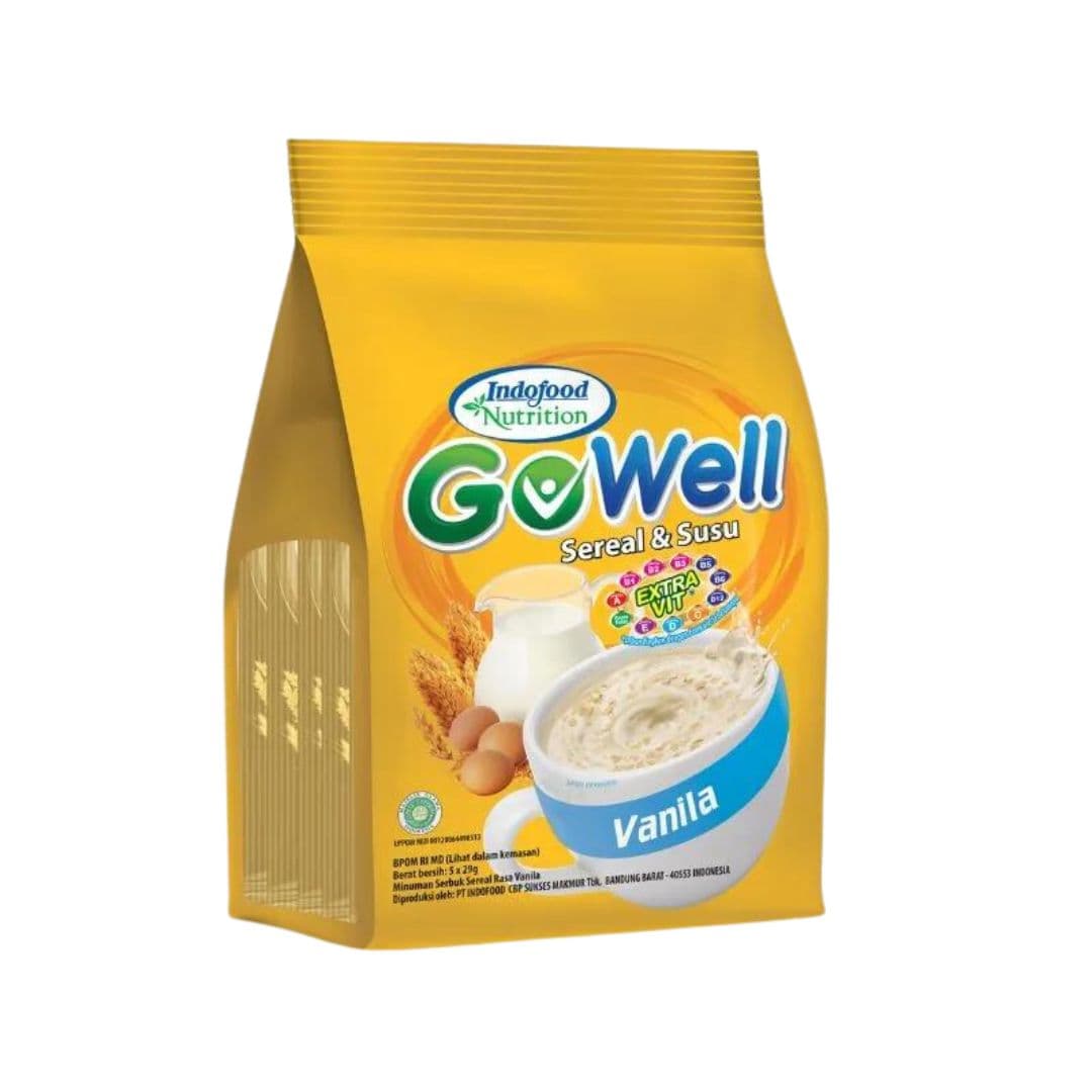 Go Well Sereal Susu Vanila 5 x 30 gr – 1