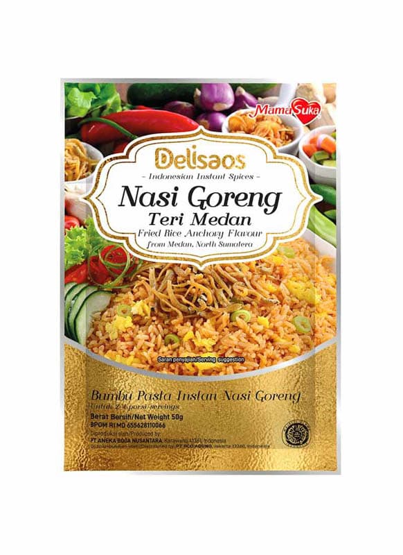Delisaos Bumbu Nasi Goreng Teri Medan 50 gr – 1