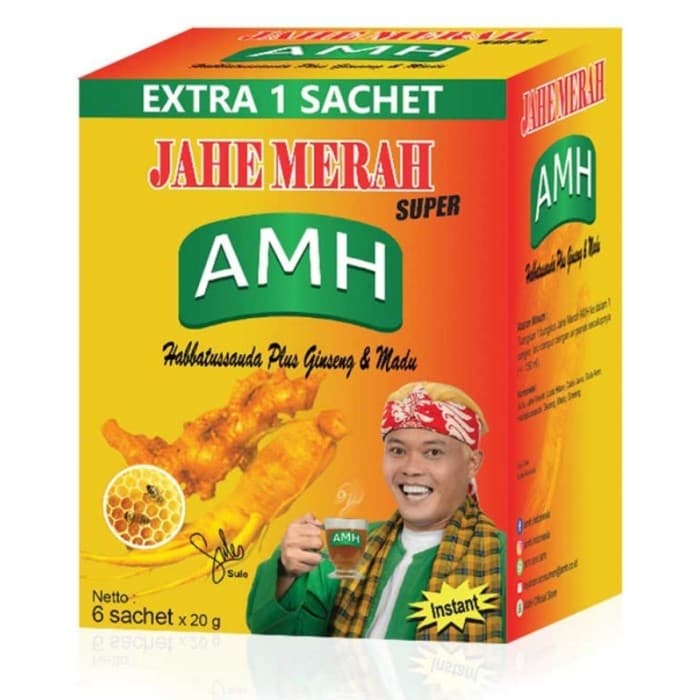 Amh Jahe Merah Original Kotak 5x20 gr – 1