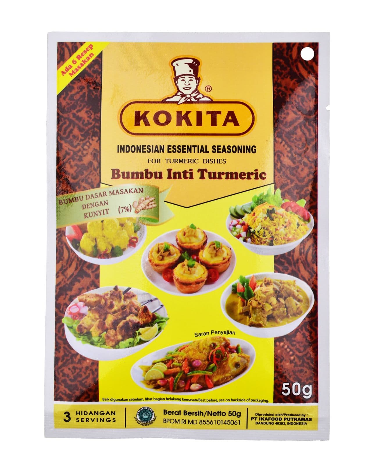 Kokita Bumbu Inti Kunyit 50 gr – 1