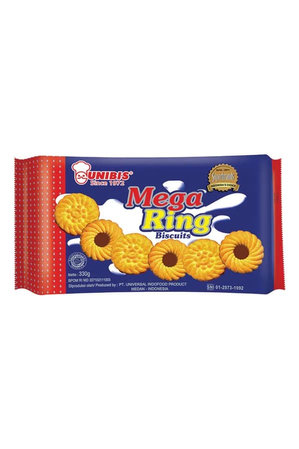 Unibis Mega Ring Choco 228 gr – 1