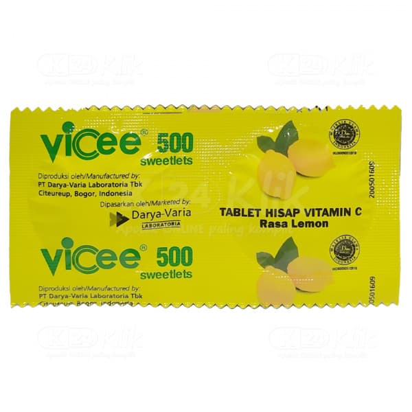 Vicee Rasa Lemon 500 mg 2 Tablet – 1