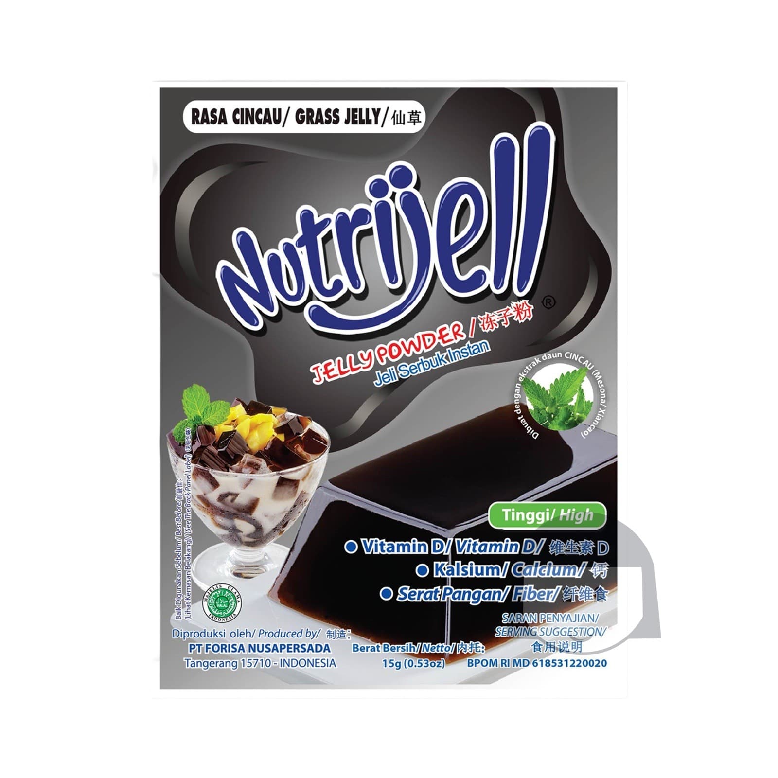 Nutrijell Jelly Powder Cincau 15 gr – 1