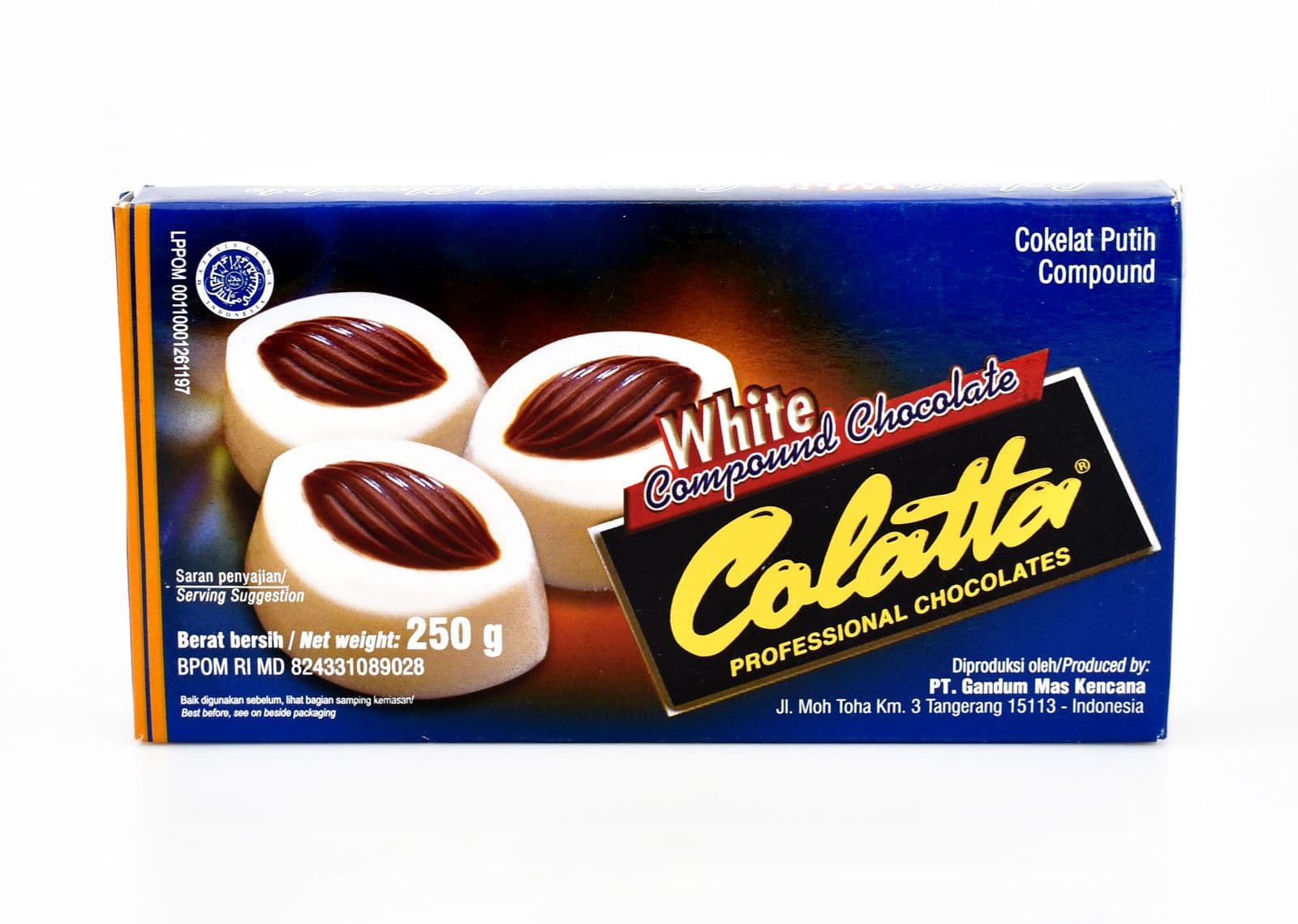 Colatta Cokelat Compound Putih 250 gr – 1