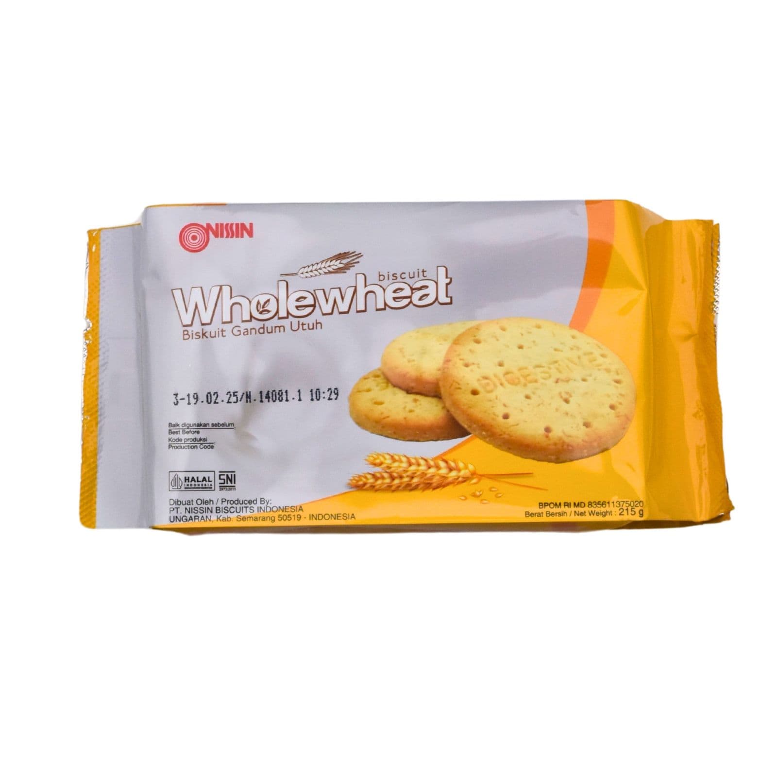 Nissin Biskuit Gandum Utuh 190 gr – 1