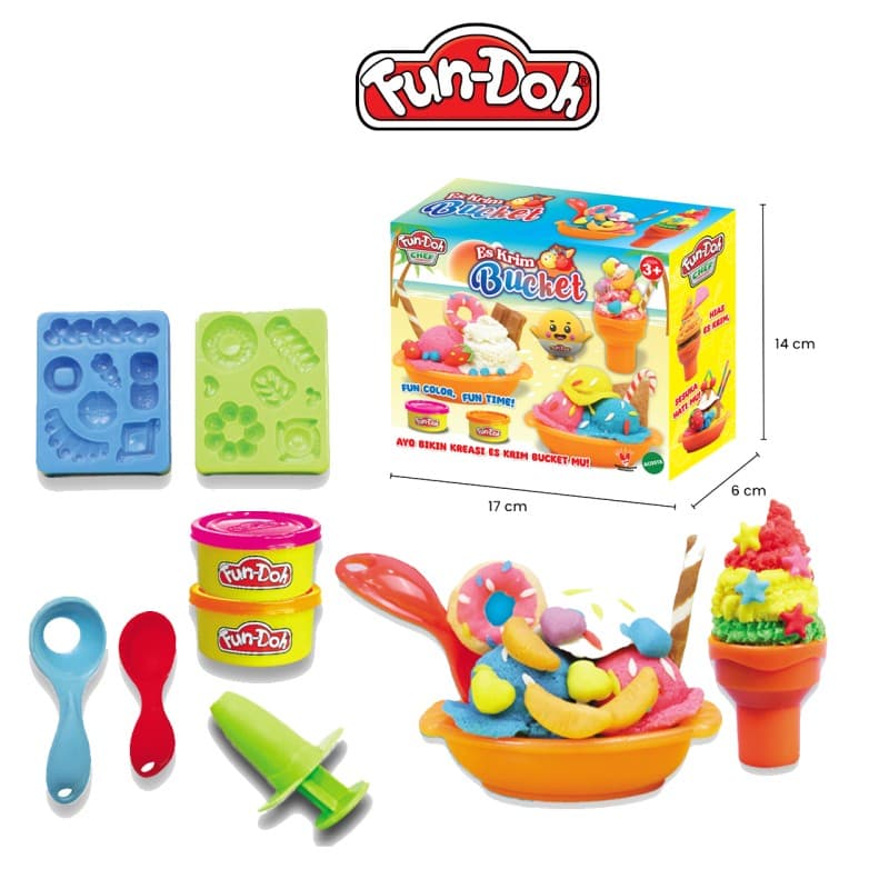 Fun-Doh Ember Es Krim 28-220 – 1