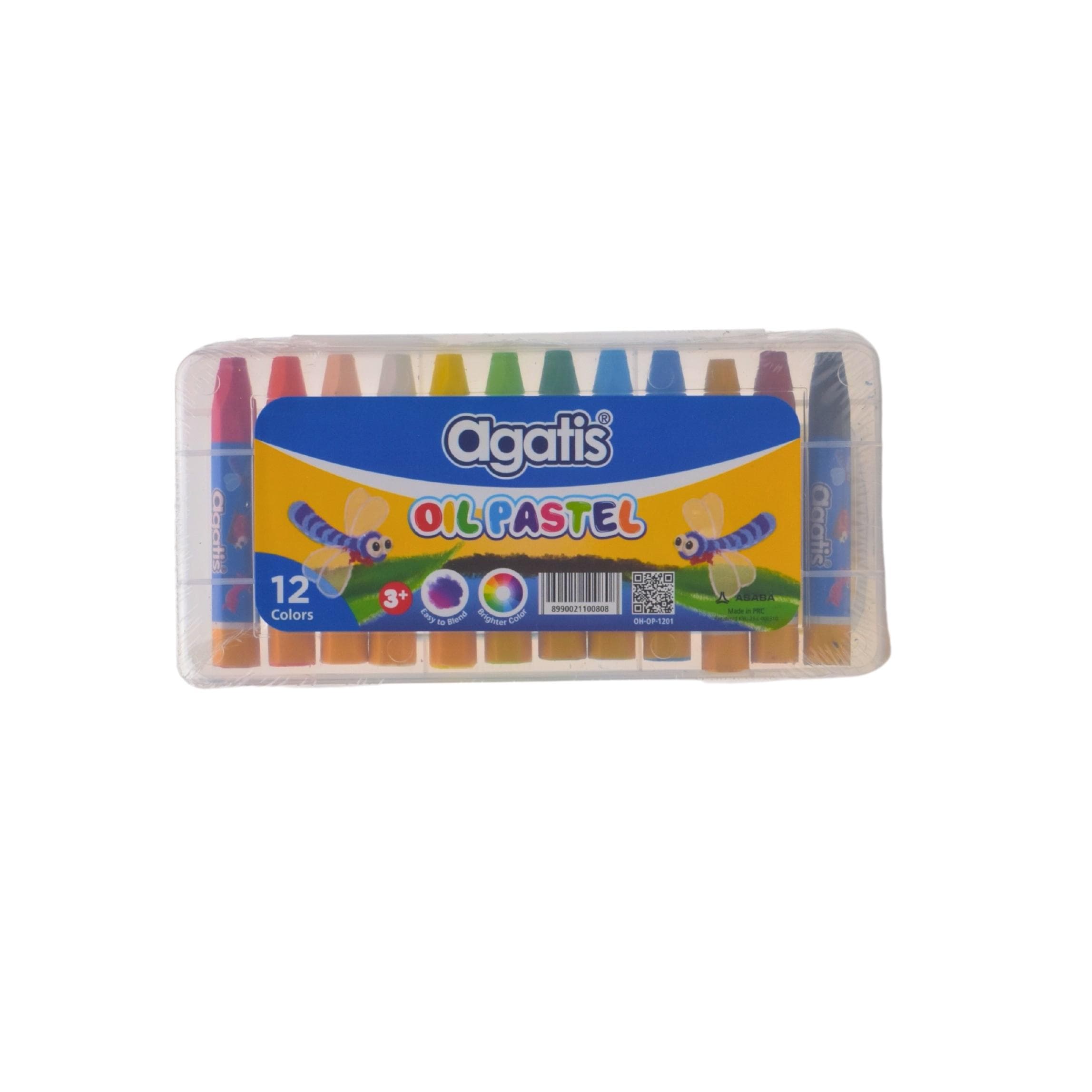 Agatis Oil Pastels Jumbo GOH-OP-1201 12 Warna – 1