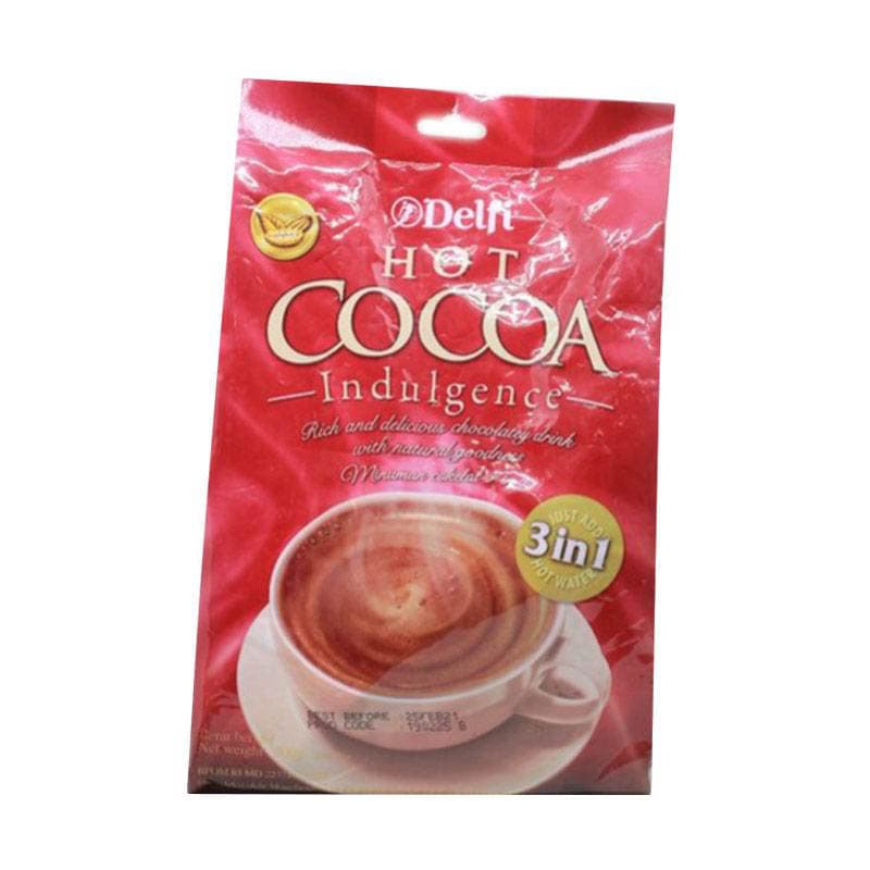 Delfi Hot Cocoa Indulgance 3 in 1 500 gr – 1