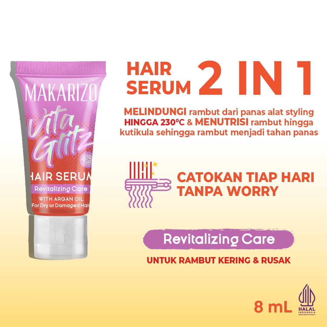 Makarizo Vitaglitz Hair Serum Revitalize 8 ml – 1