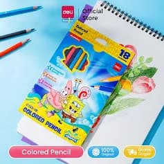 Deli Oil Pastel Spongebob 18 Warna – 1