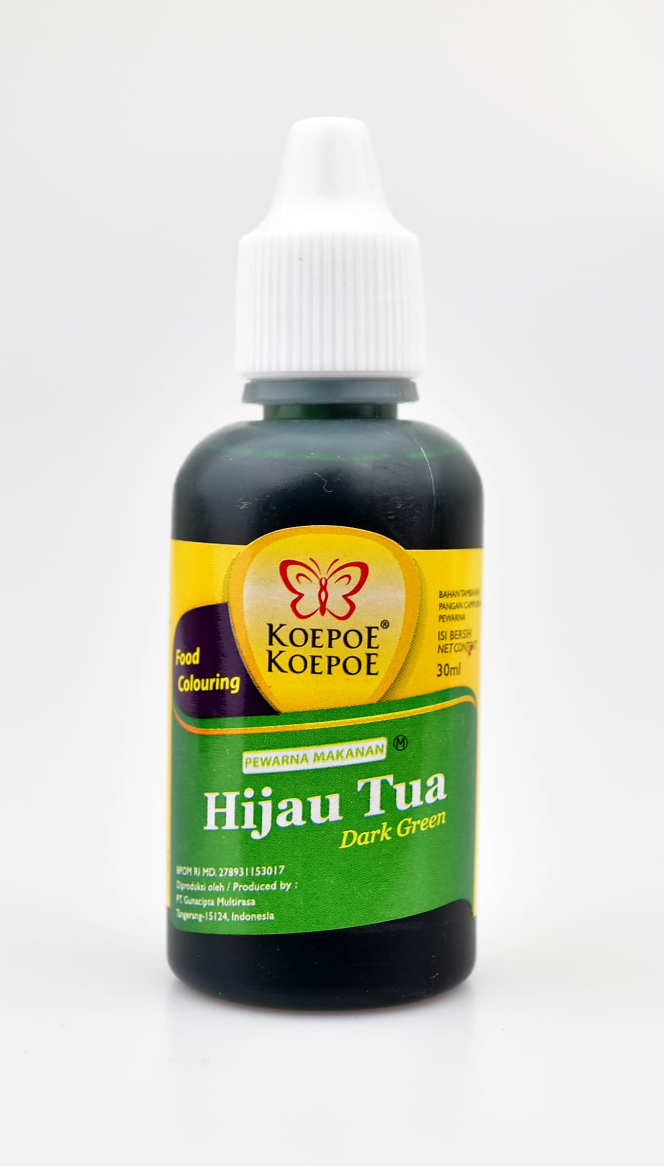 Koepoe Koepoe Pewarna Makanan  Hijau Tua 30 ml – 1