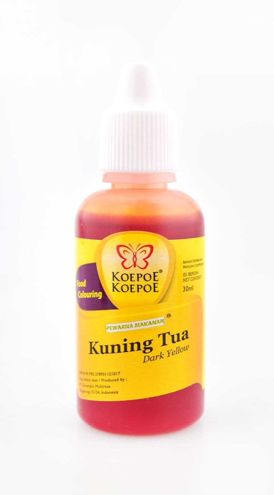 Koepoe Koepoe Pewarna Makanan Kuning Tua 30 ml – 1