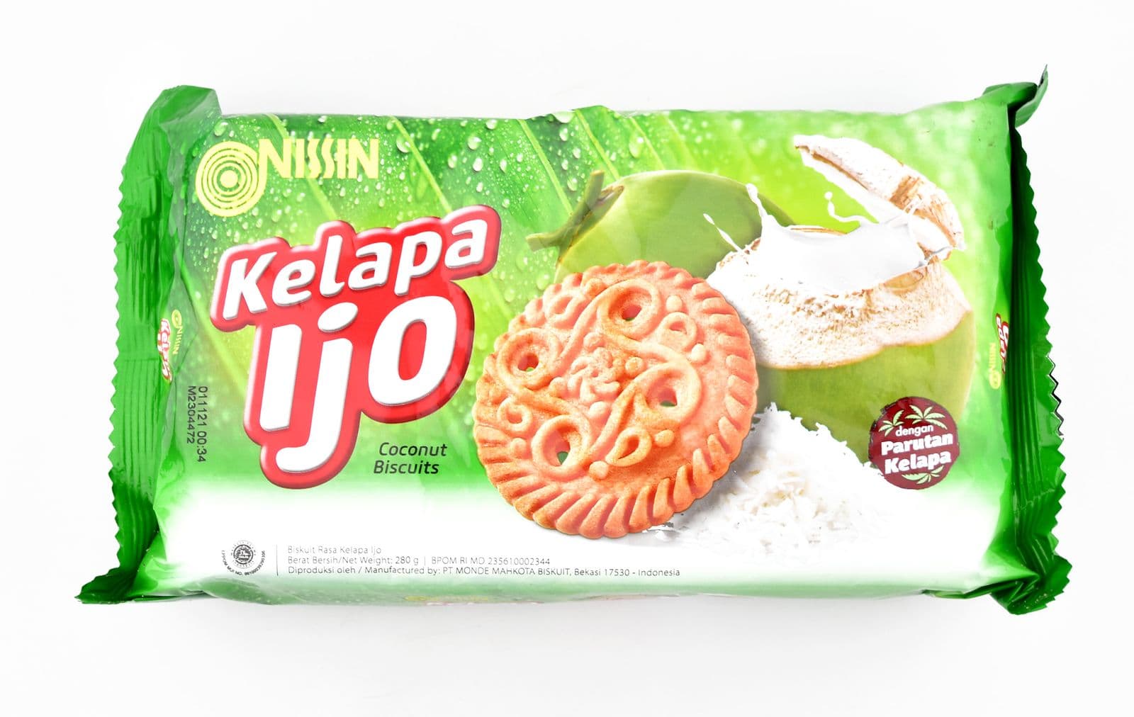 Nissin Biskuit Kelapa Ijo 280 gr – 1