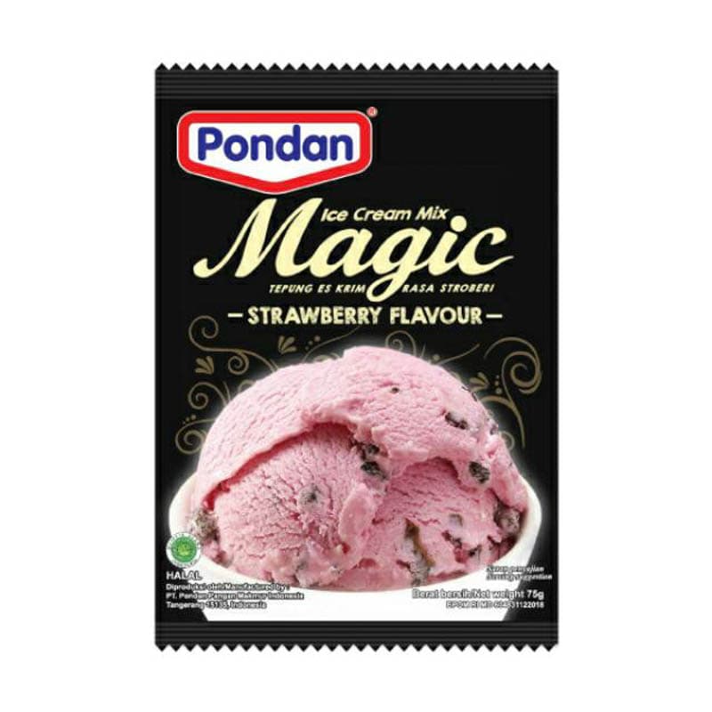 Pondan Es Krim Stroberi 75 gr – 1