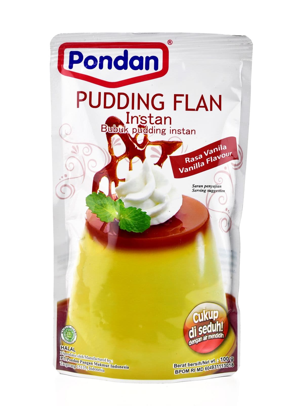 Pondan Puding Flan Vanila 100 gr – 1