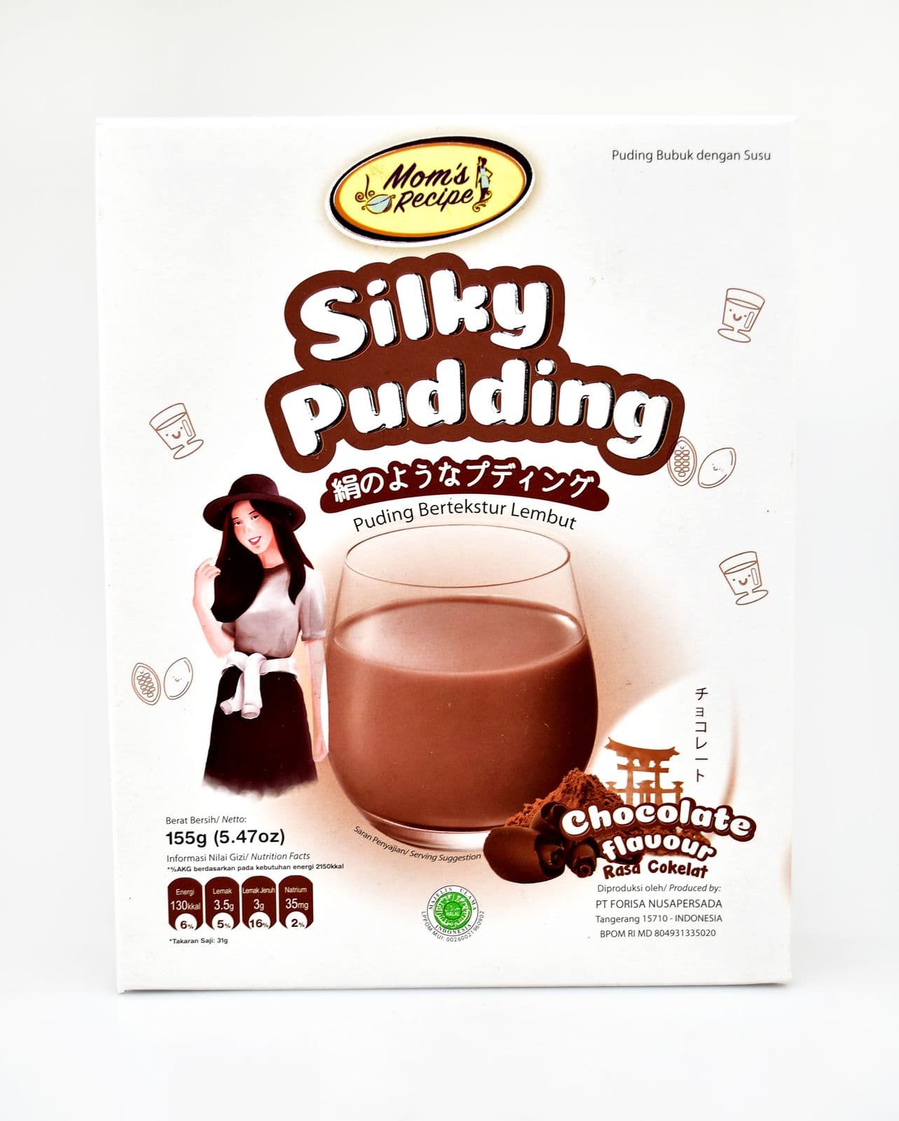 Silky Pudding Cokelat 155 gr – 1