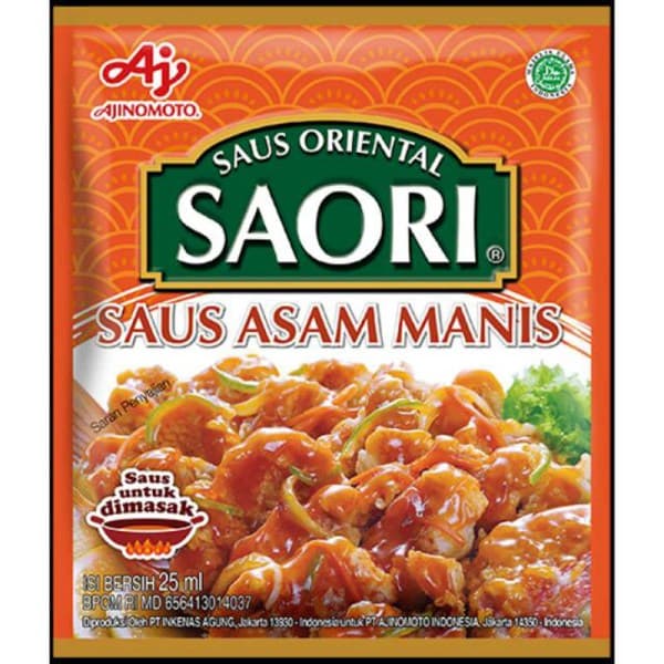 Saori Saus Asam Manis 25 ml – 1