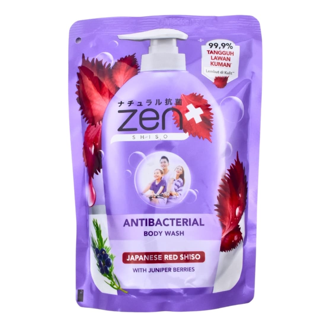 Zen Body Wash Juniper Berries Pouch 400 ml – 1