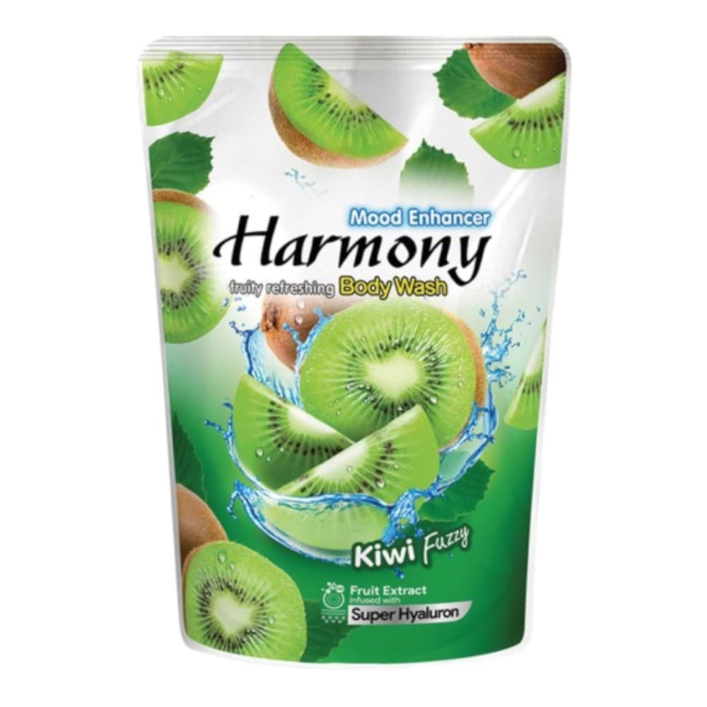 Harmony Sabun Mandi Kiwi Pouch 400 ml – 1