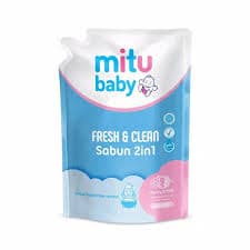 Mitu Baby Sabun 2in1 Honey Refill 400 ml – 1