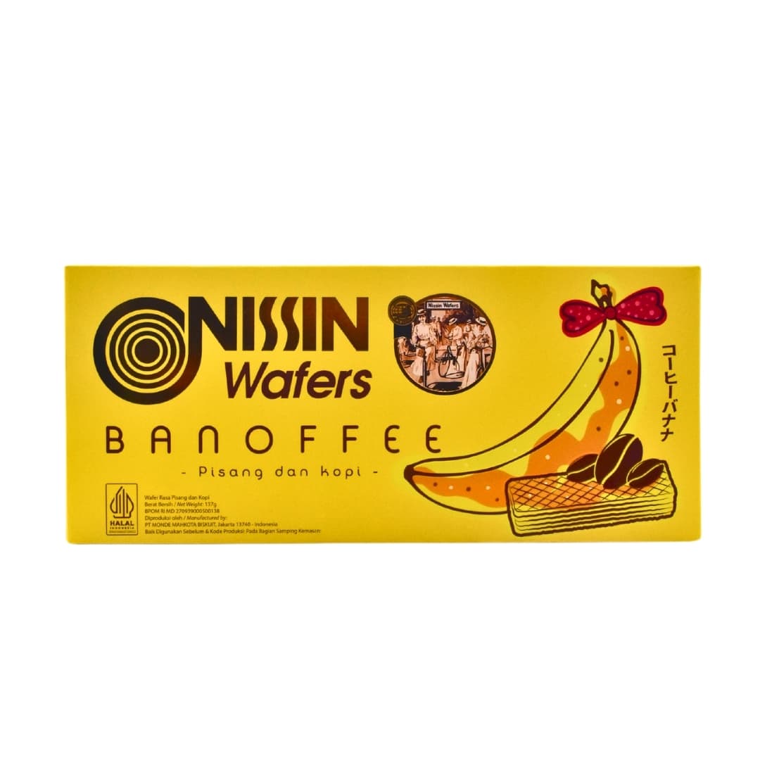 Nissin Wafer Banoffee Pisang Kopi 137 gr – 1