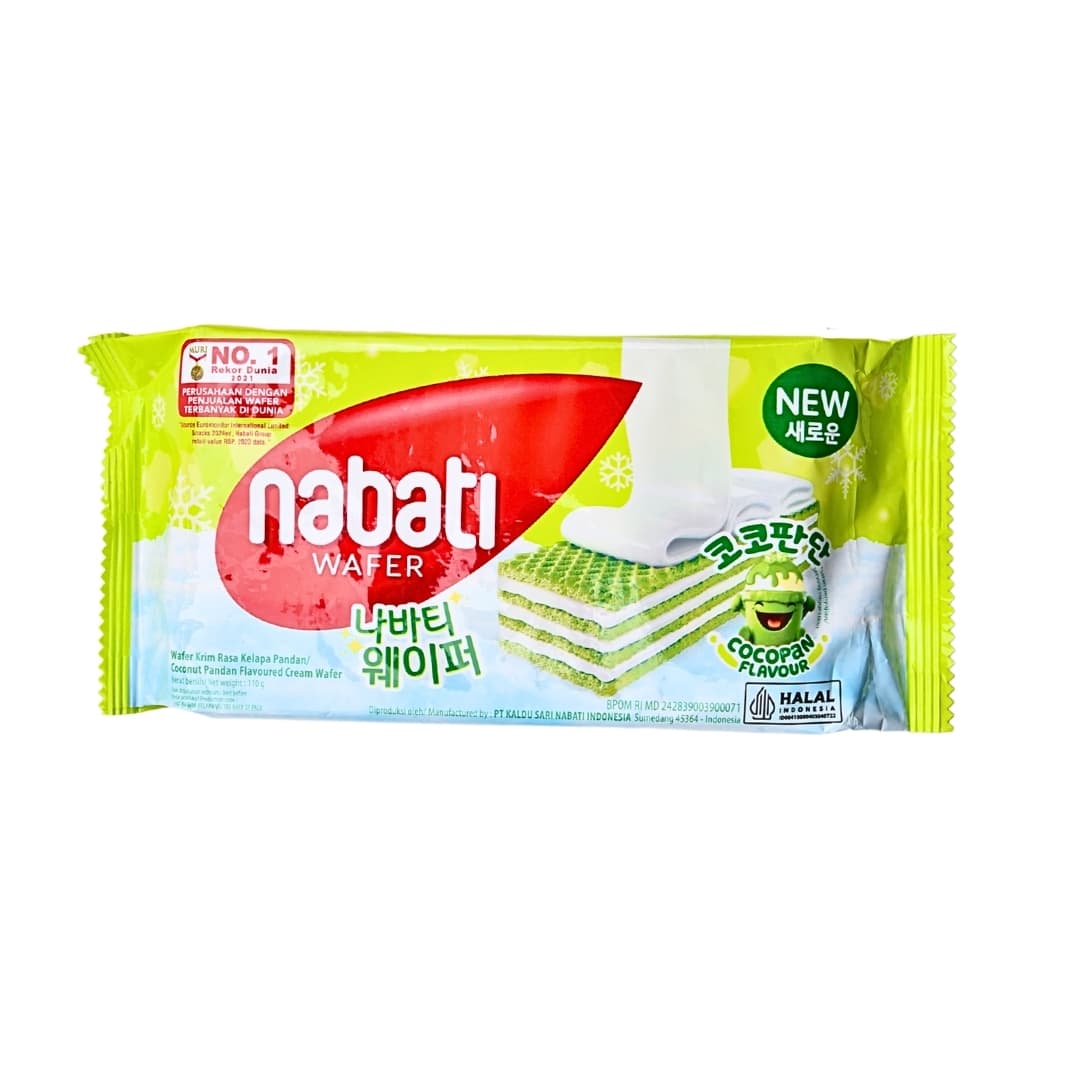 Nabati Wafer Coco Pandan 100 gr – 1