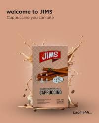 Jims Slim Wafer Cappuccino 40 gr – 1