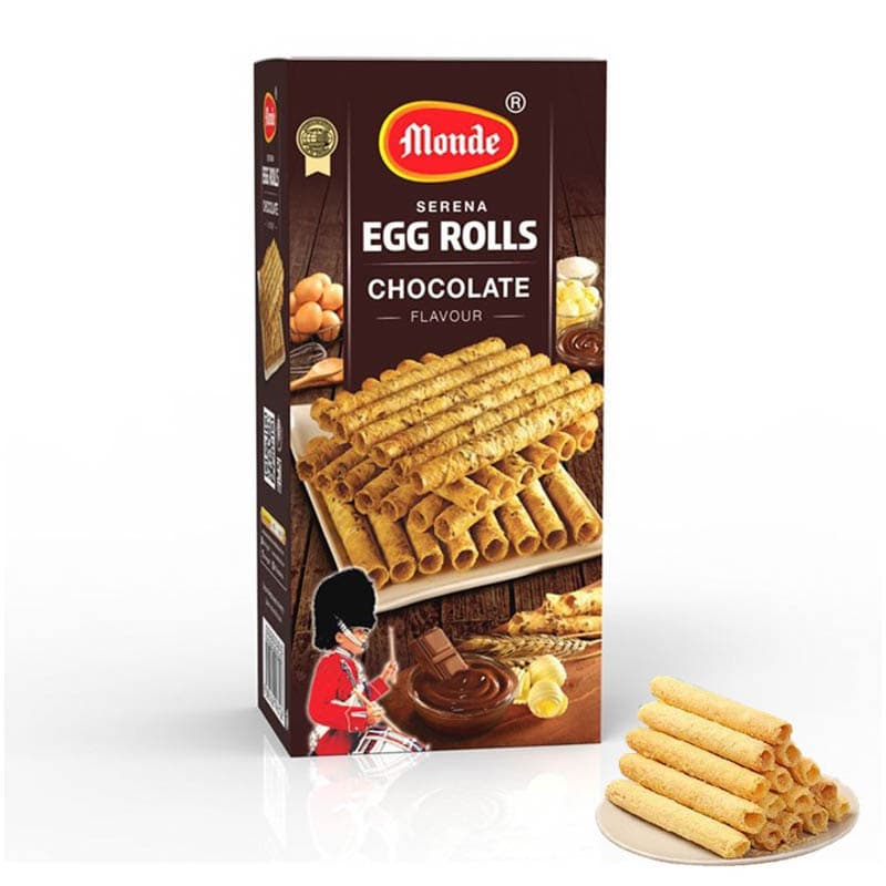 Monde Serena Egg Roll Cokelat 168 gr – 1