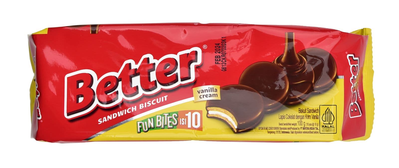 Better Sandwich Vanilla Cream 100 gr – 1