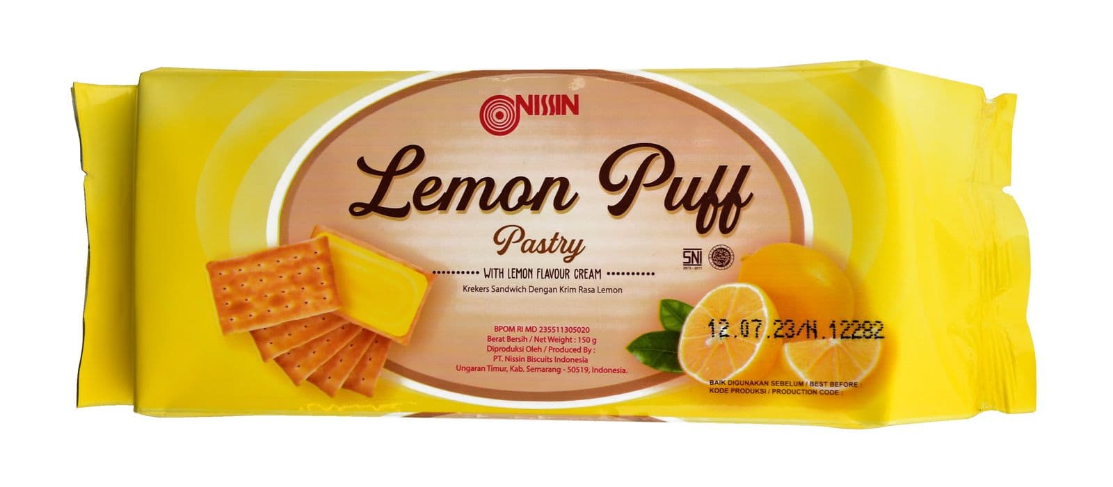 Nissin Lemon Puff 150 gr – 1
