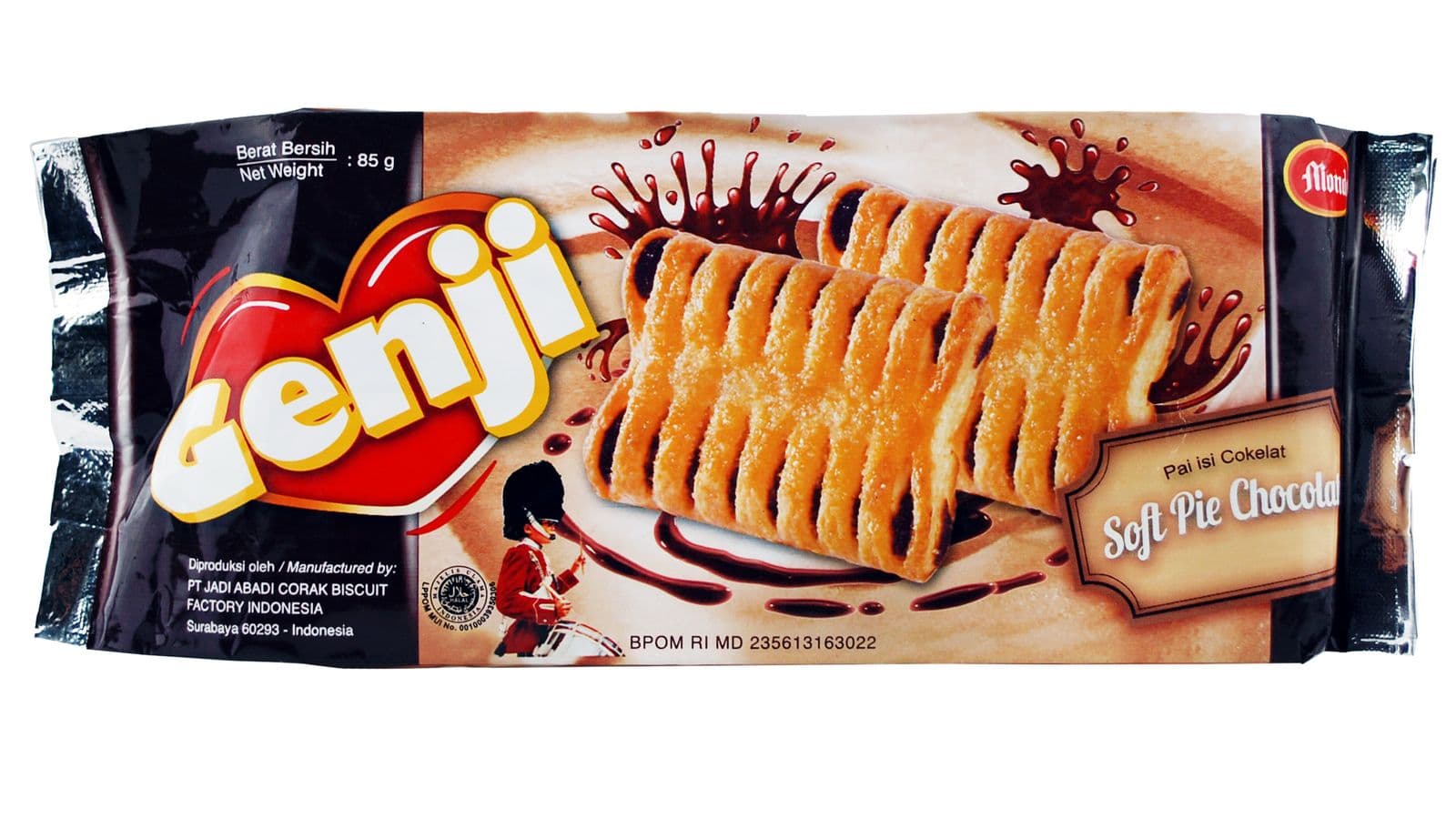 Monde Genji Soft Pie Cokelat 85 gr – 1