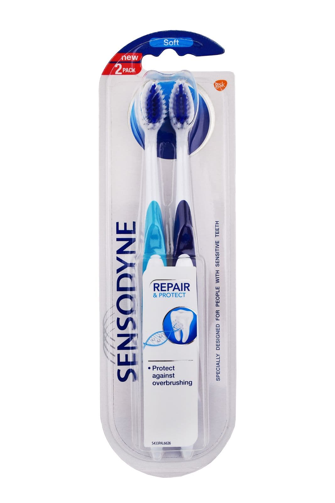 Sensodyne Sikat Gigi Repair Protect Soft Isi 2 – 1