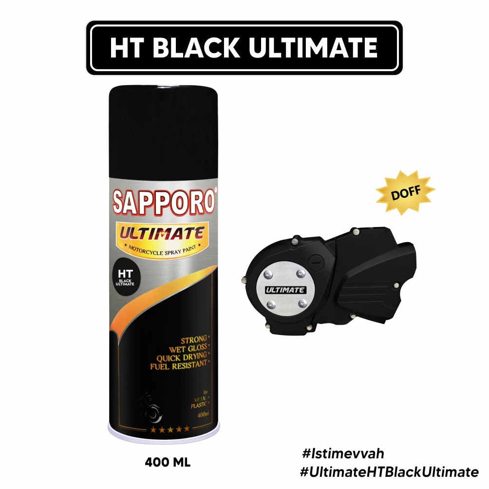 Sapporo Cat Hi-Temp Hitam – 1