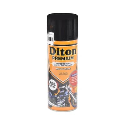 Diton Premium Motorcyle Spray Paint 9102 White 400 ml – 1