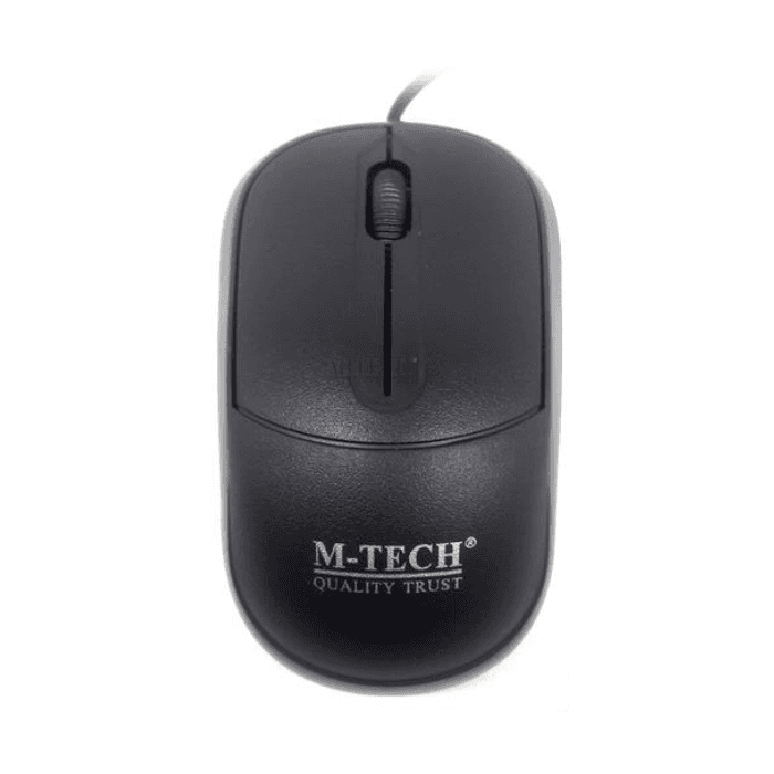 M-Tech Mouse Usb Standar Hitam – 1