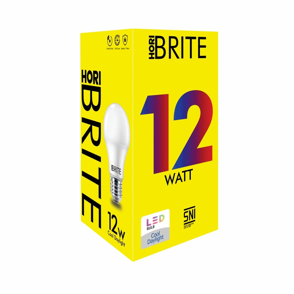 Hori Brite Lampu Led Bulb 12 watt – 1