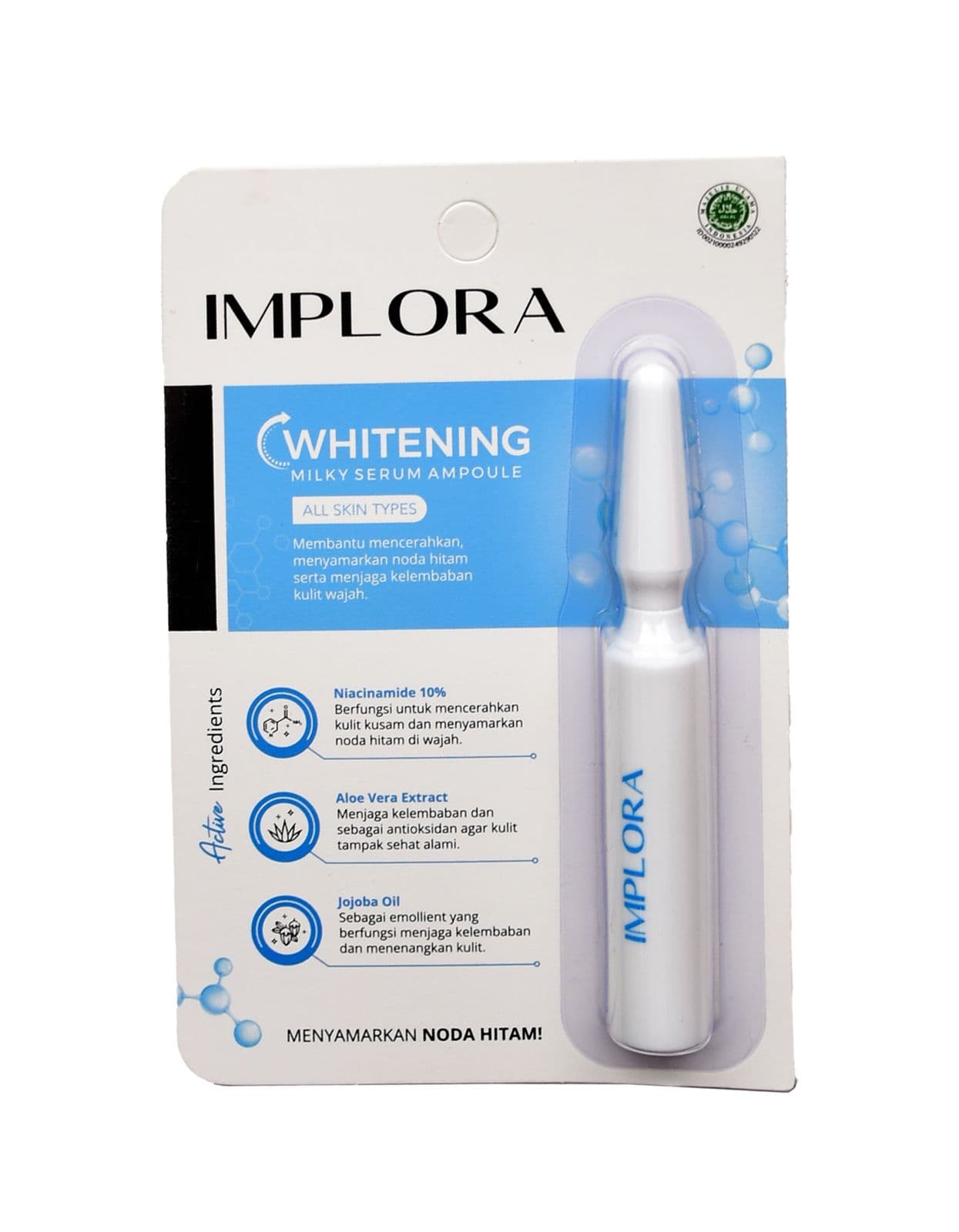Implora Whitening Milky Serum Ampoule 5 ml – 1