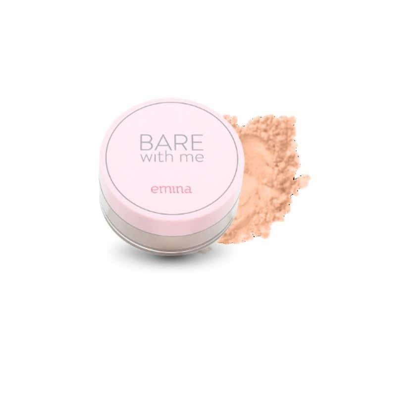 Emina Bare With Me Mineral Loose Powder 04 Ebony – 1