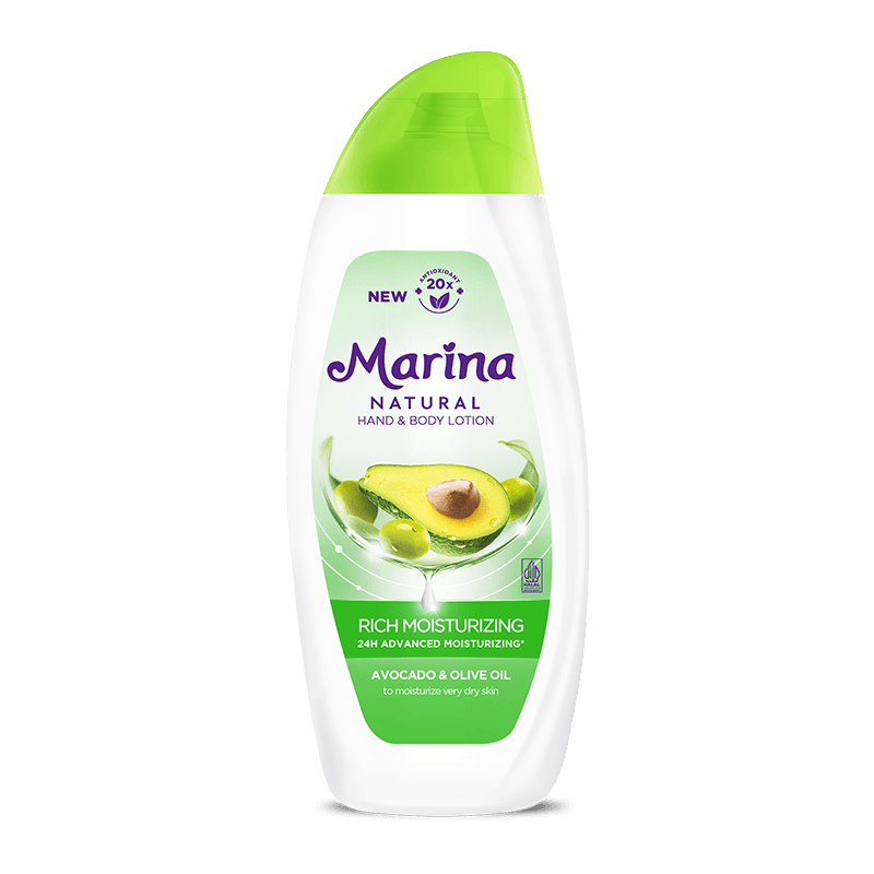 Marina Natural Hand & Body Lotion Rich Moisturizing 95 ml – 1