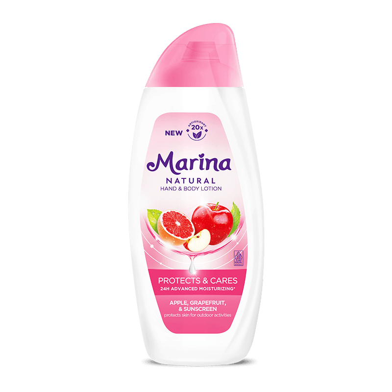 Marina Natural Hand & Body Lotion Protects Care 475 ml – 1