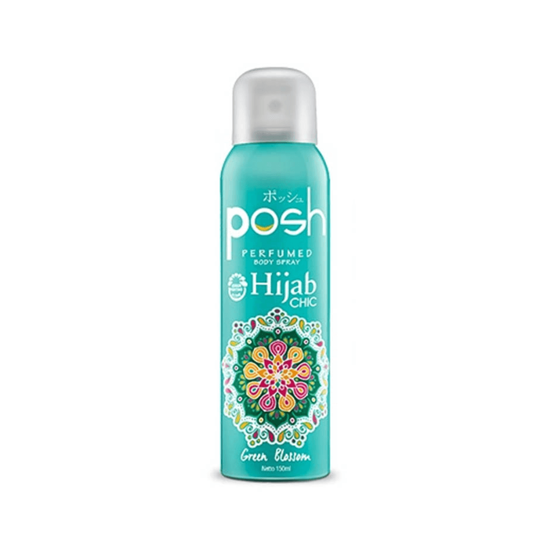 Posh Parfum Body Spray Hijab Green Blossom 150 ml – 1