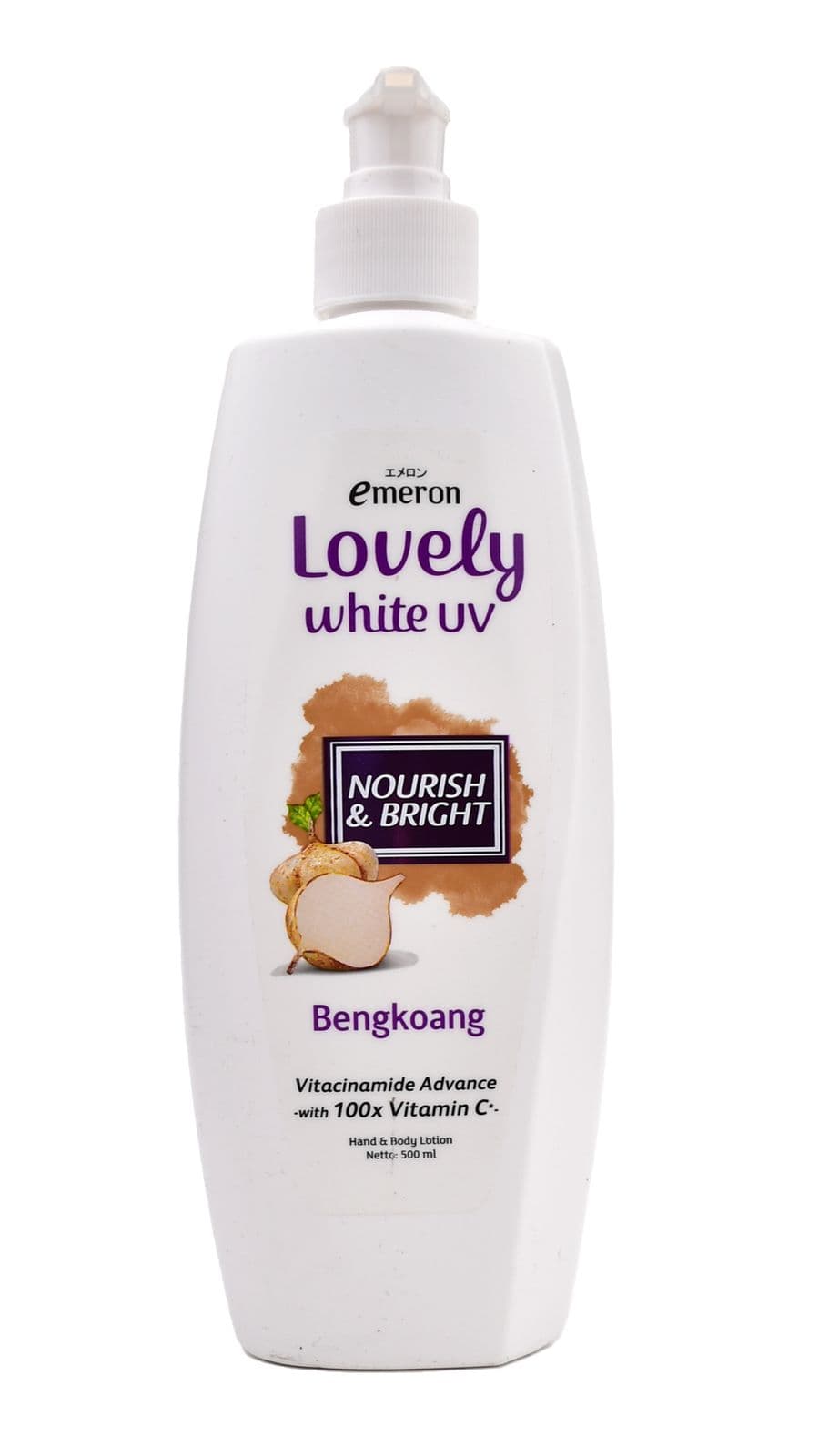 Emeron Lovely Body Lotion Bengkoang 500 ml – 1
